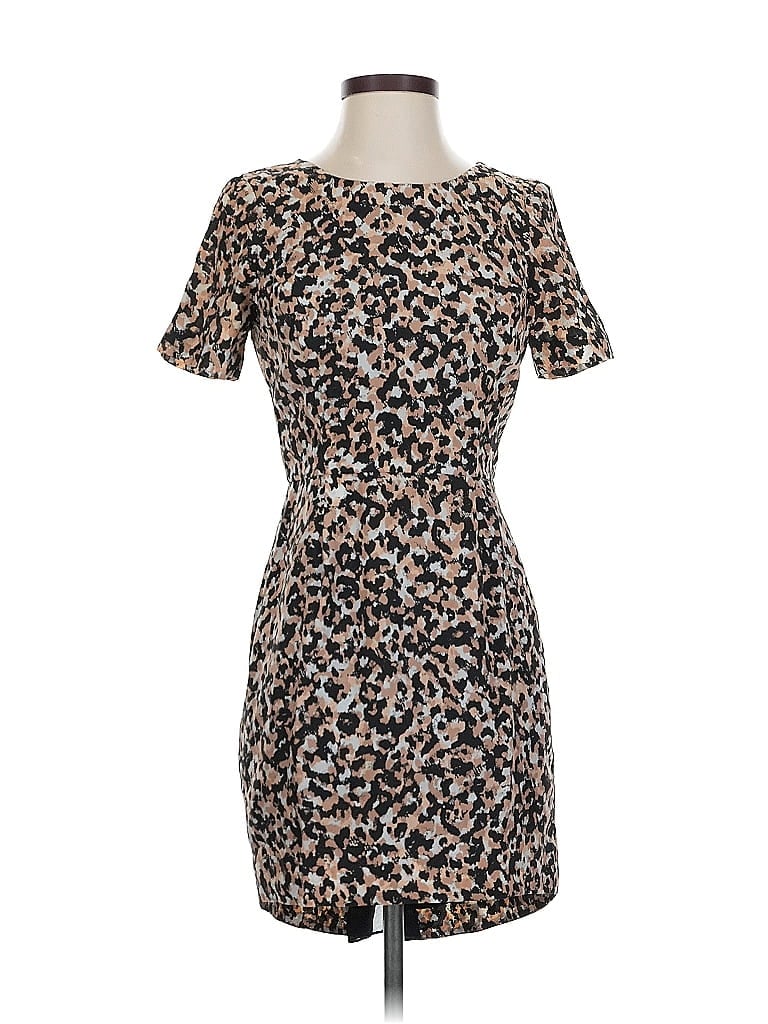 Pre-owned Bcbgeneration Cocktail Dress In Brown