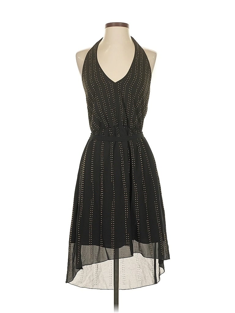 Pre-owned Bebe Cocktail Dress In Black