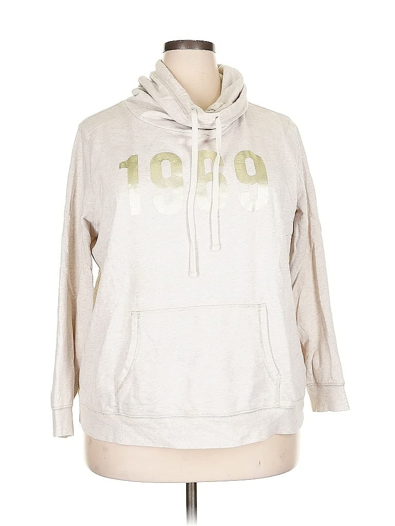 GAP OUTLET Pre-owned Sweatshirt In Silver