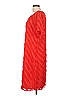Long Tall Sally 100% Polyester Chevron-herringbone Red Cocktail Dress Size 12 - photo 5