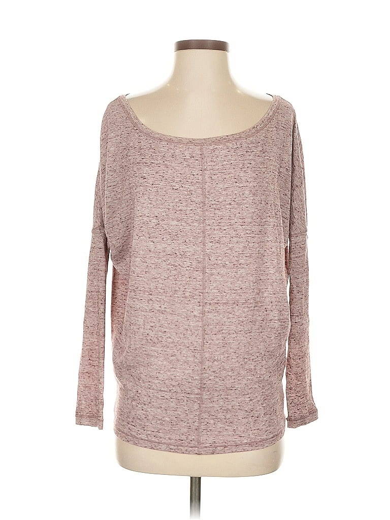 Click to view more detailed imagery on our partner's website Pre-owned Athleta 3/4 Sleeve T-shirt In Pink
