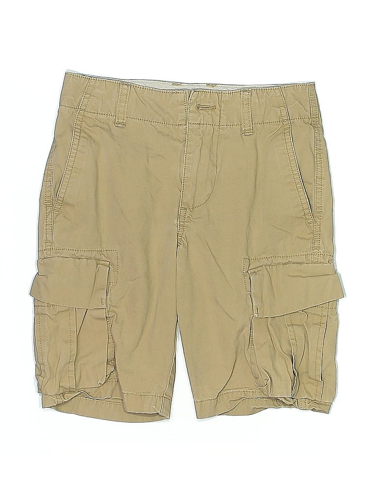 Pre-owned Unbranded Kids' Cargo Shorts In Brown