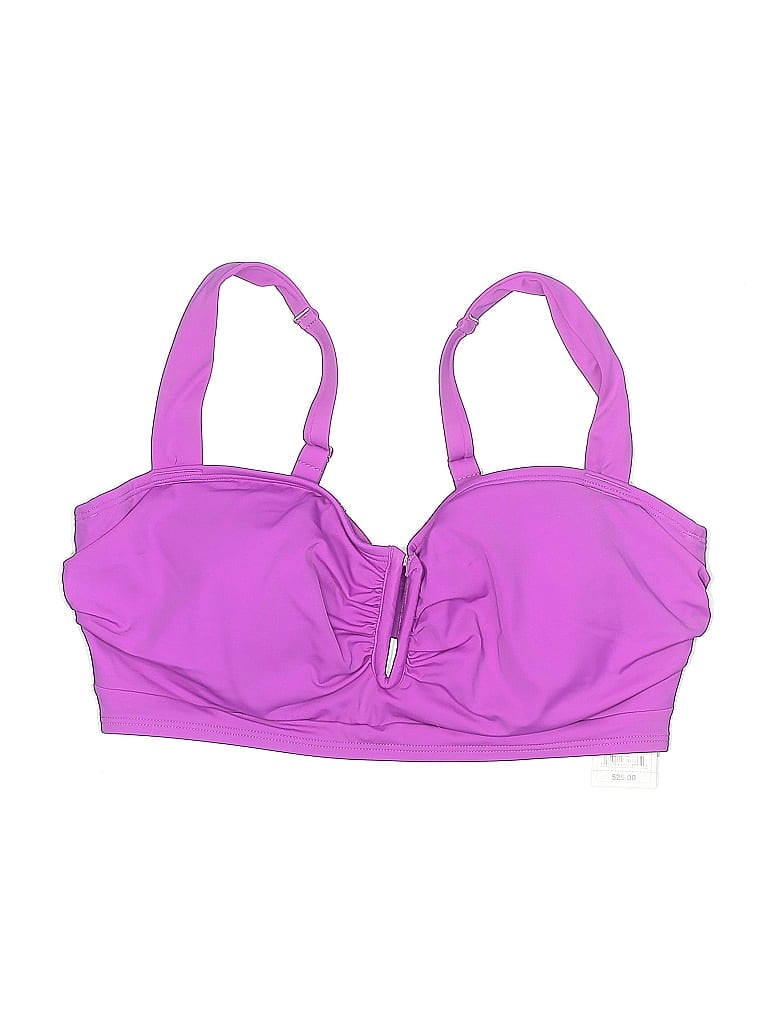 Shade & Shore Swimsuit Top Purple Swimwear