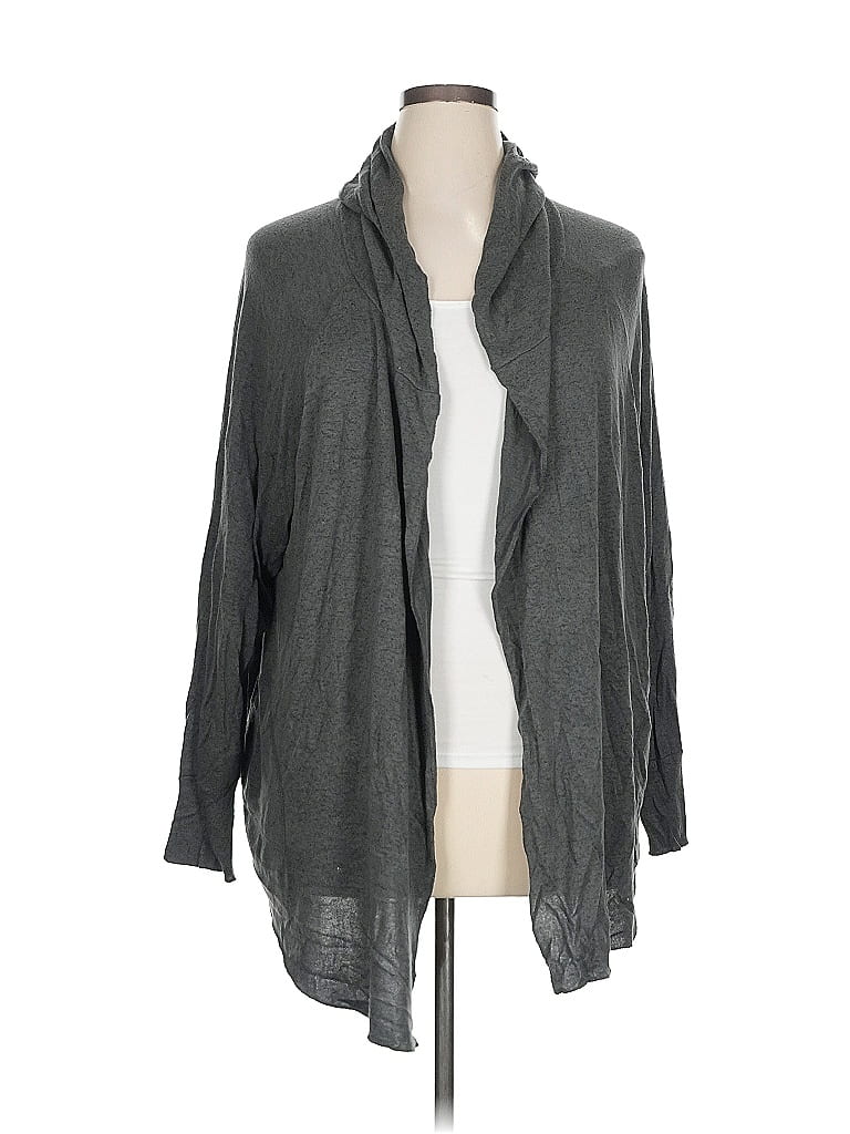 Pre-owned Live Love Dream Aeropostale Cardigan Sweater In Gray