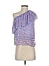 Saylor 100% Polyester Purple Sleeveless Blouse Size S - photo 1