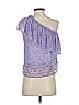 Saylor 100% Polyester Purple Sleeveless Blouse Size S - photo 2
