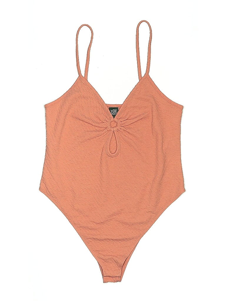WILD FABLE Pre-owned Bodysuit In Orange