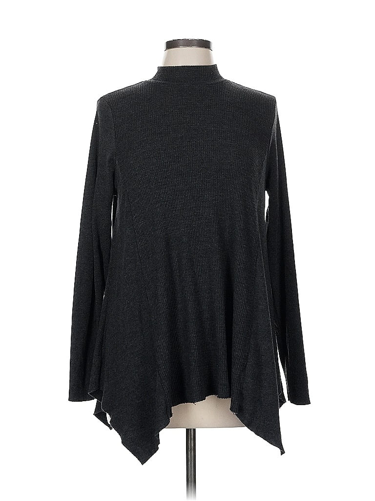 Pre-owned T.la Turtleneck Sweater In Black