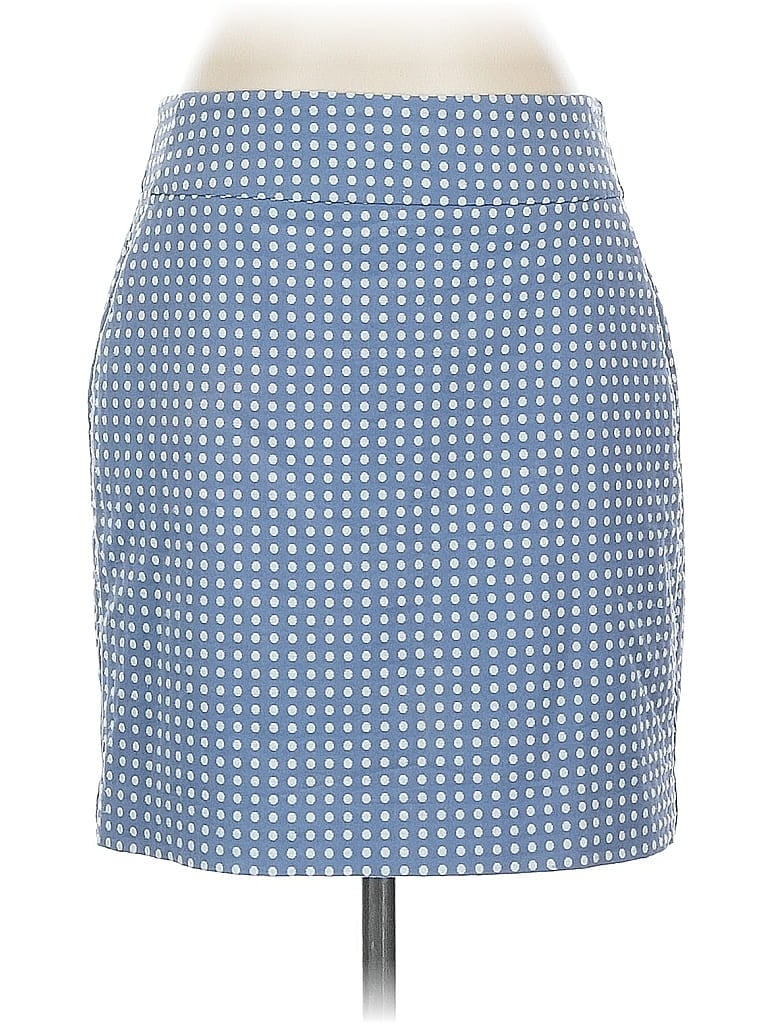 Pre-owned Ann Taylor Casual Skirt In Blue
