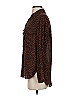 Zara Animal Print Brown 3/4 Sleeve Blouse Size XS - photo 5