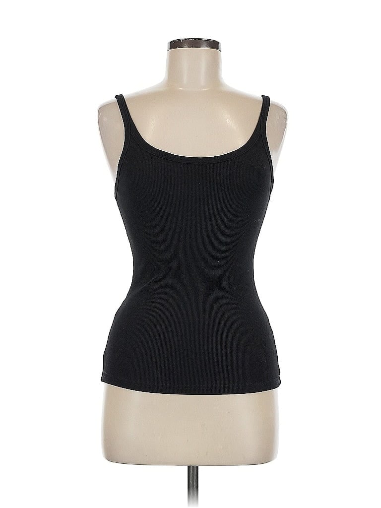 Pre-owned Unbranded Tank Top Black Strapless Neckline Tops