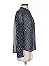 J.Crew Polka Dots Blue Long Sleeve Silk Top Size 0 - photo 4