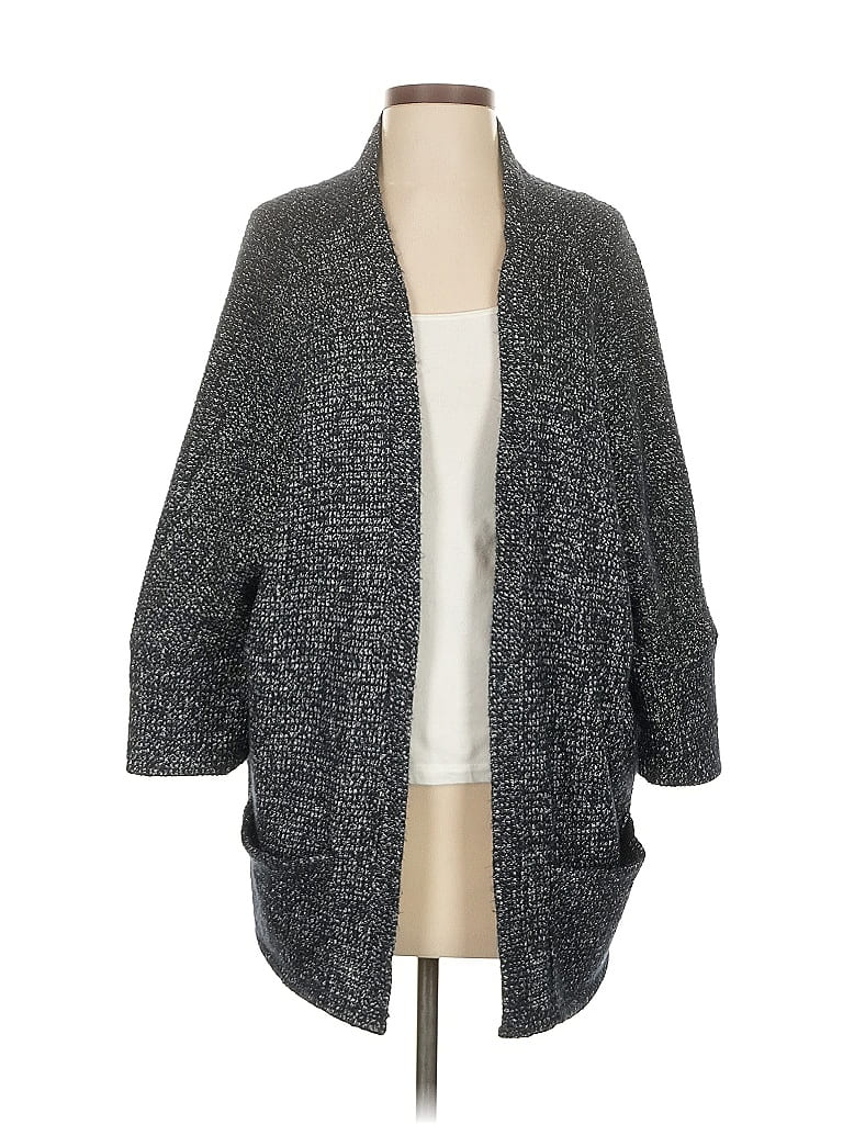 Pre-owned Cupcakes And Cashmere Cardigan Sweater In Gray