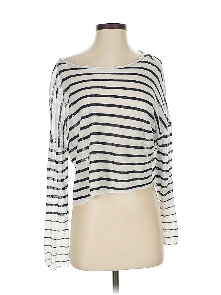 Pre-owned Generation Love 3/4 Sleeve T-shirt In Silver