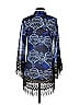 Show Me Your Mumu 100% Polyester Blue Kimono Size XS - photo 2