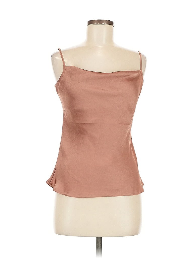 Pre-owned Express Sleeveless Blouse In Brown