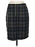 CAbi Plaid Gray Formal Skirt Size 6 - photo 2