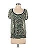 Forever 21 100% Polyester Green Short Sleeve Top Size S - photo 1