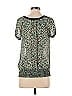 Forever 21 100% Polyester Green Short Sleeve Top Size S - photo 2