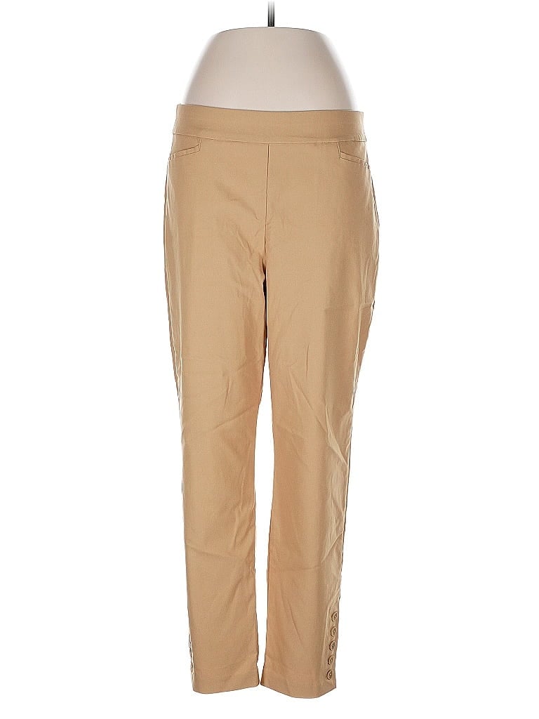 Pre-owned Chico's Active Pants In Brown