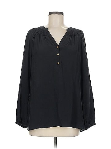 Lilly Pulitzer Long Sleeve Silk Top (view 1)