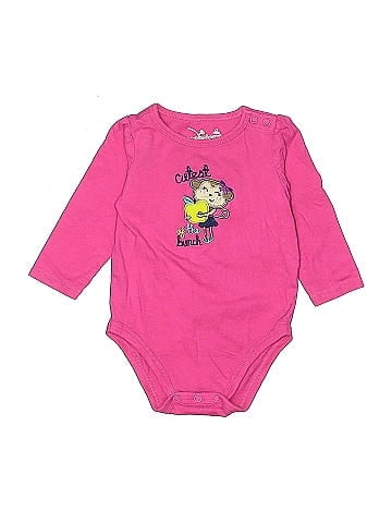 Jumping Beans Long Sleeve Onesie (view 1)