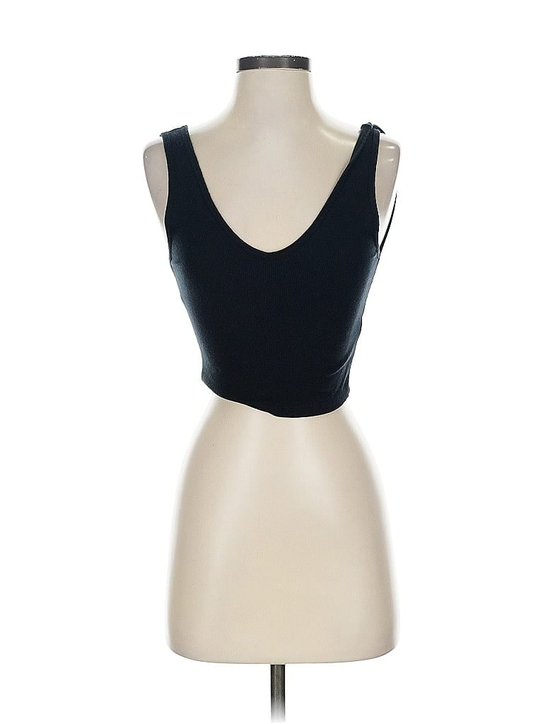 Click to view more detailed imagery on our partner's website Pre-owned Abercrombie & Fitch Tank Top Black Strapless Neckline Tops