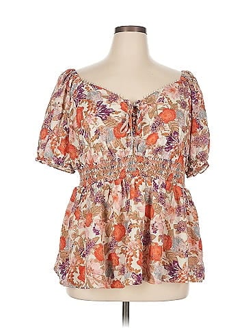 Torrid Short Sleeve Blouse (view 1)