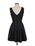 City Studio Solid Black Cocktail Dress Size 7 - photo 2