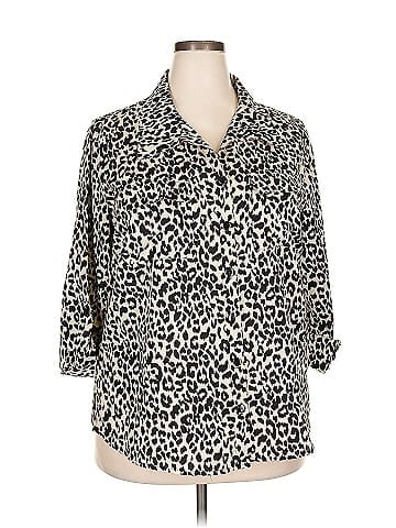 Sara Michelle 3/4 Sleeve Blouse (view 1)