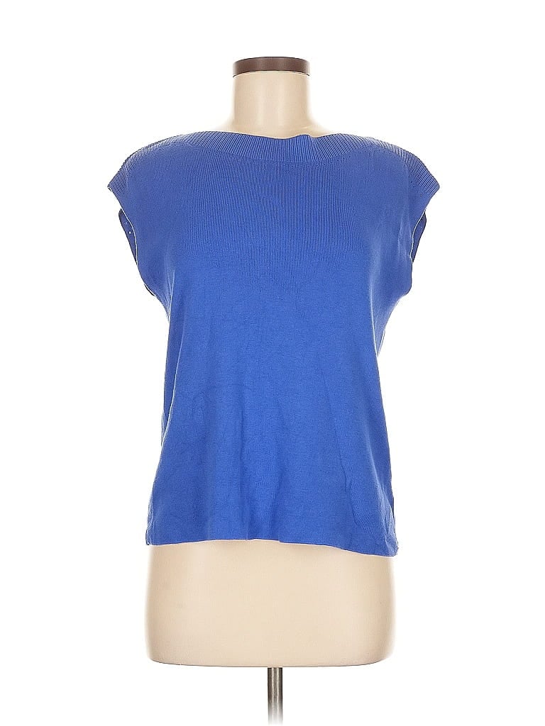 Pre-owned Talbots Sleeveless T-shirt In Blue