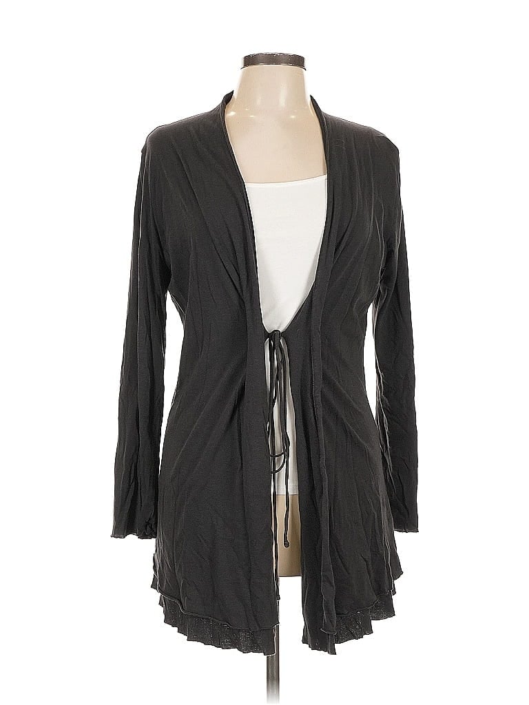 Pre-owned Lucy Kimono In Gray