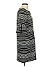 Max Studio Stripes Gray Casual Dress Size XS - photo 4