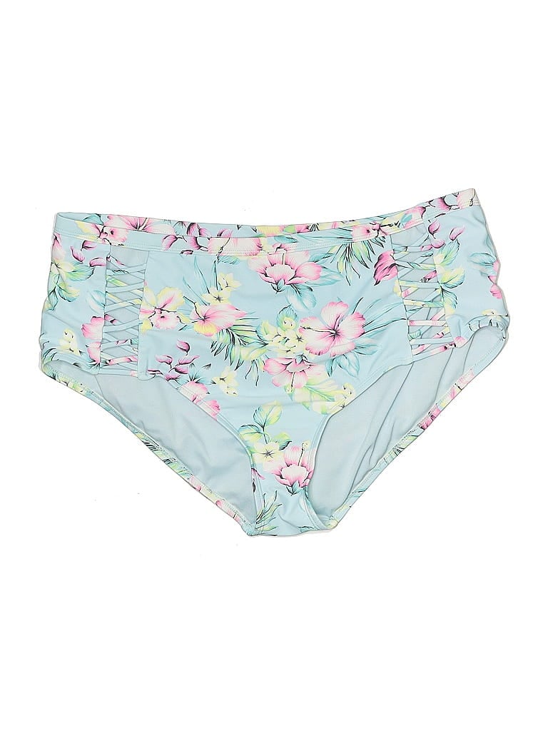 Pre-owned Assorted Brands Swimsuit Bottoms In Blue