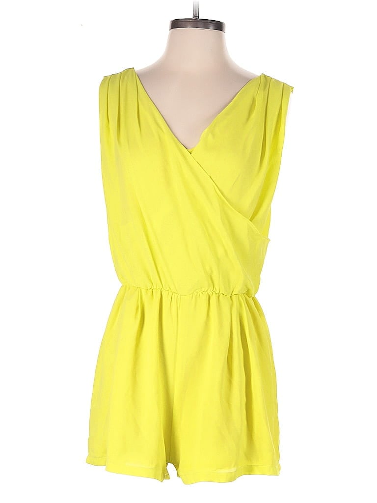 Pre-owned Assorted Brands Romper In Yellow