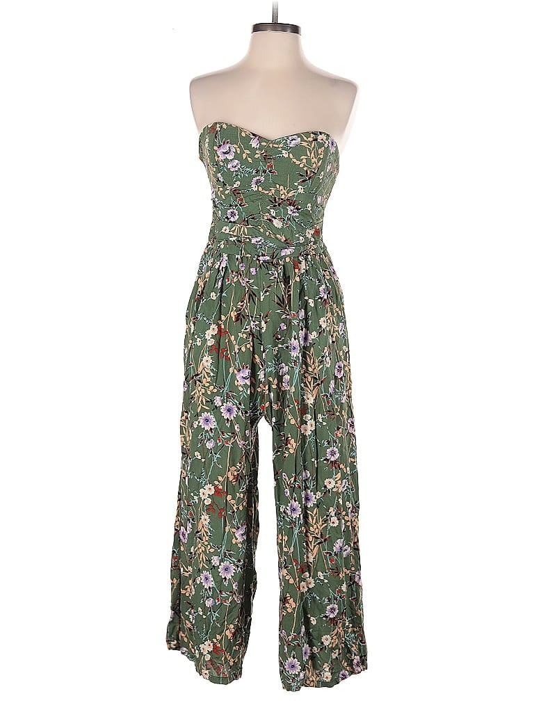 Pre-owned B.o.g. Collective Jumpsuit In Green