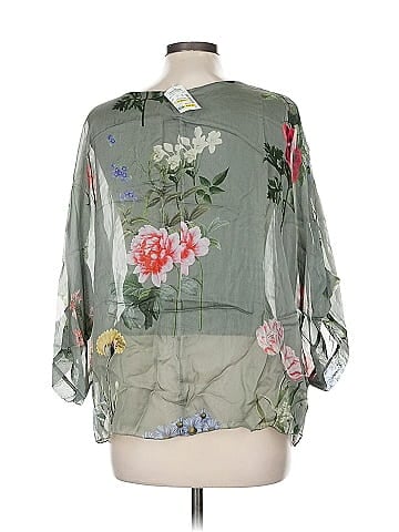 Belle France 3/4 Sleeve Blouse (view 2)