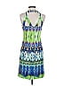 Muse Print Blue Cocktail Dress Size 2 - photo 2