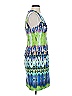 Muse Print Blue Cocktail Dress Size 2 - photo 4