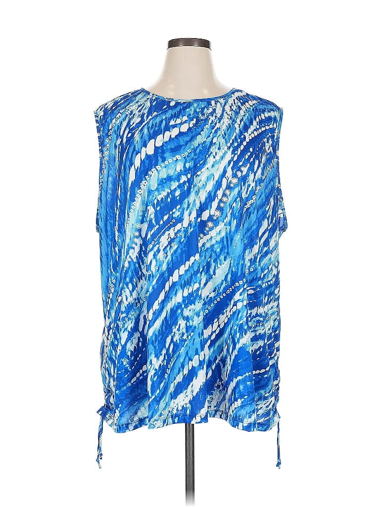 Pre-owned Swimsuits For All Swimsuit Cover Up In Blue