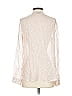 W by Worth Ivory Long Sleeve Silk Top Size P (petite) - photo 2