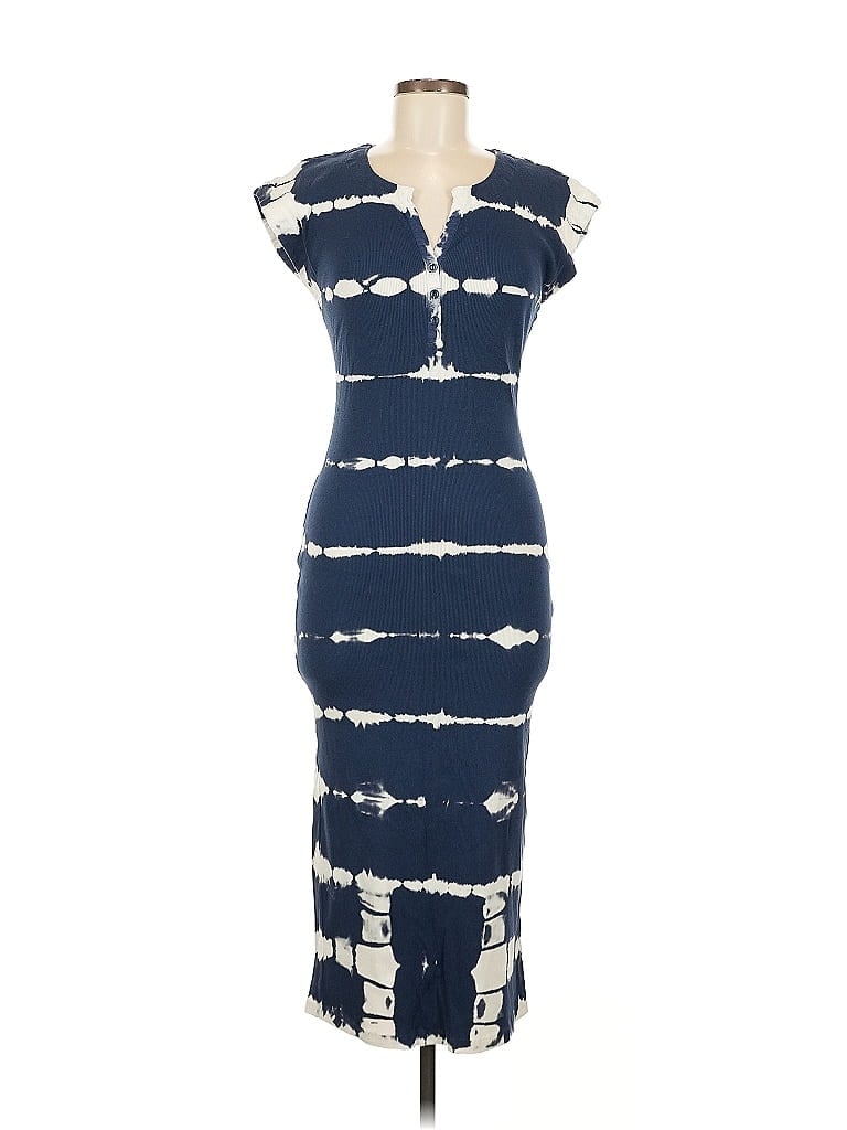 Pre-owned Yfb Casual Dress In Blue