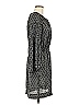 Max Studio 100% Polyester Tweed Gray Casual Dress Size M - photo 4