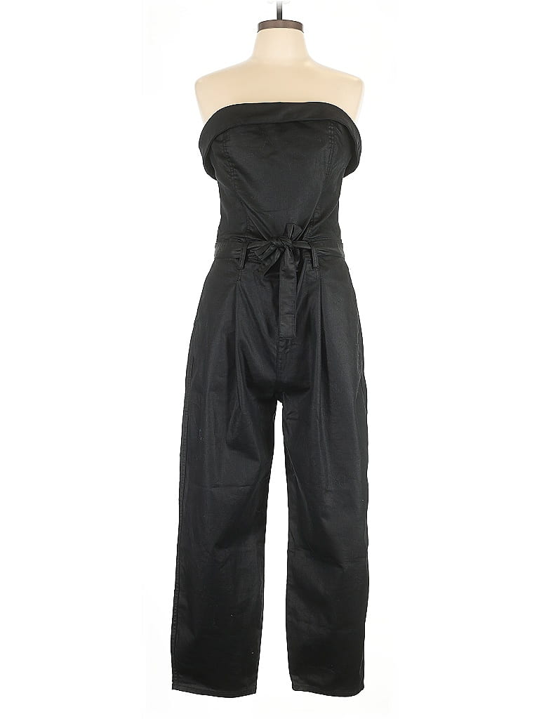 Pre-owned 7 For All Mankind Jumpsuit In Black