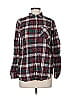 J.Crew Always 100% Cotton Plaid Black Long Sleeve Button-Down Shirt Size 6 - photo 1