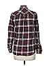 J.Crew Always 100% Cotton Plaid Black Long Sleeve Button-Down Shirt Size 6 - photo 2
