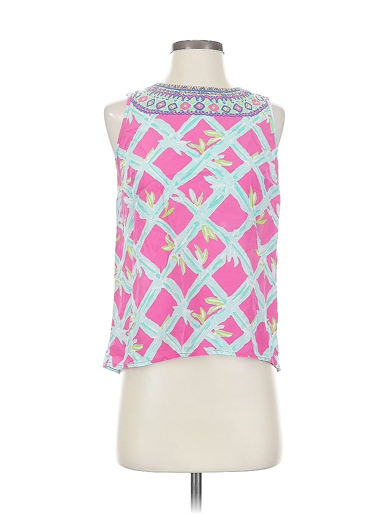 Pre-owned Lilly Pulitzer Sleeveless Blouse In Pink