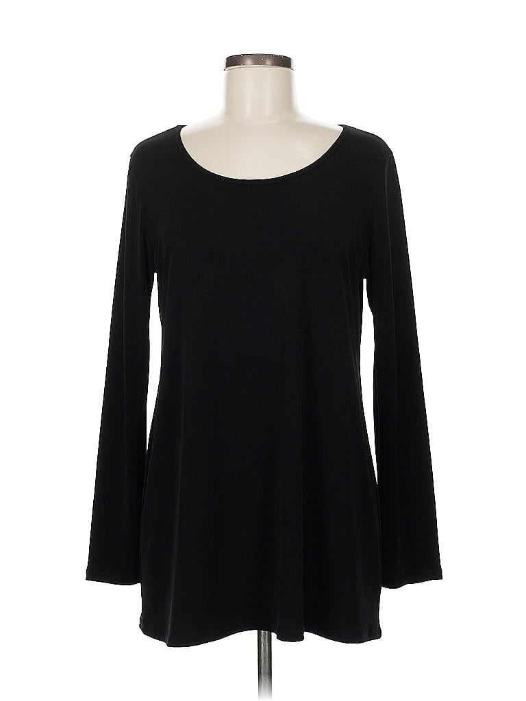 Pre-owned Clara Sun Woo Long Sleeve T-shirt In Black