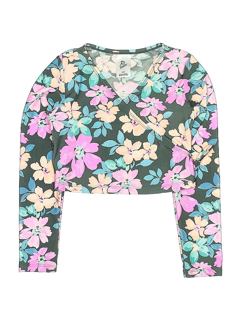 Pre-owned Art Class Kids' Rash Guard In Green