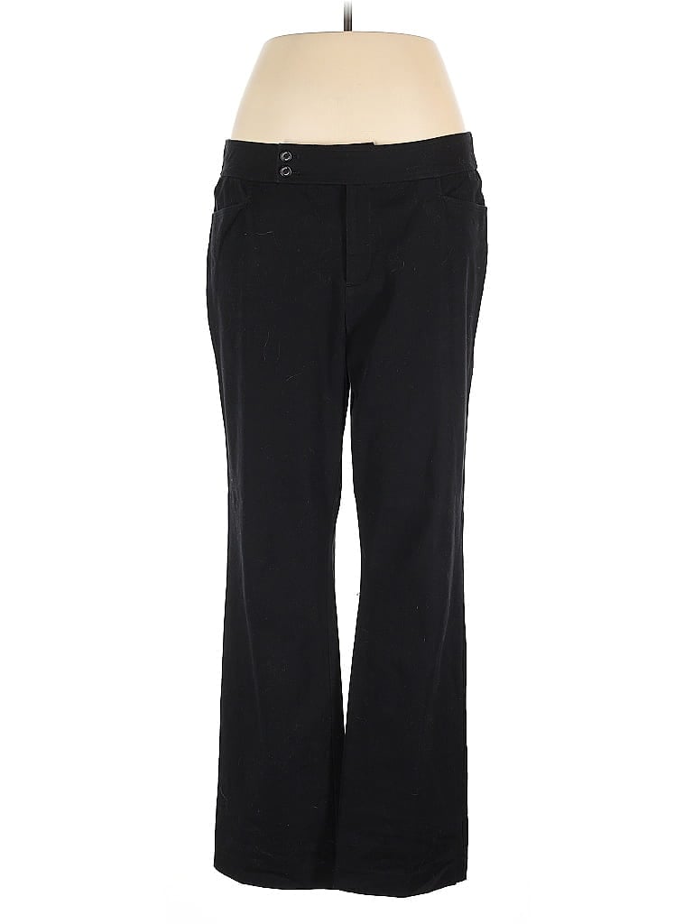 Pre-owned Chaps Dress Pants In Black